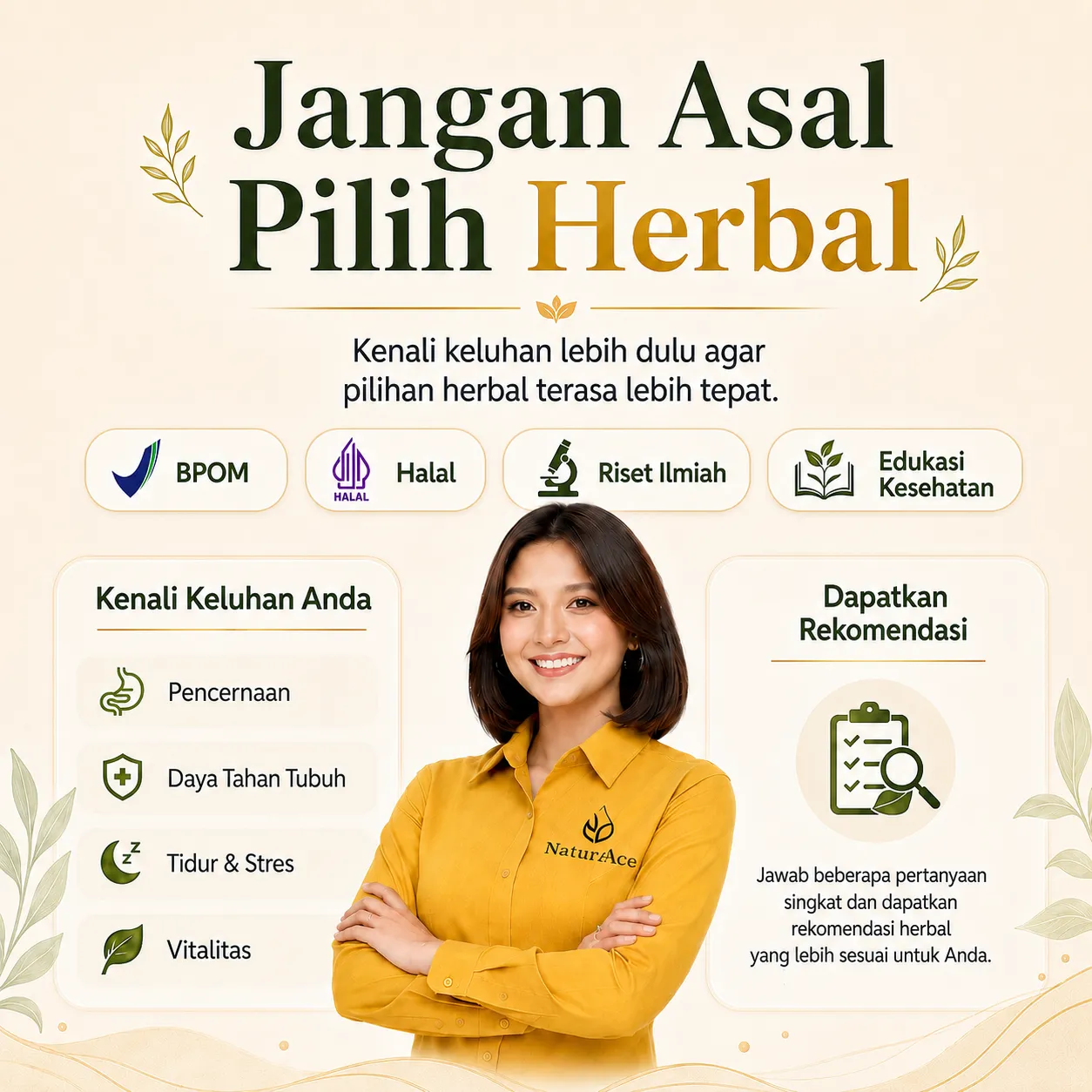 Jangan Asal Pilih Herbal