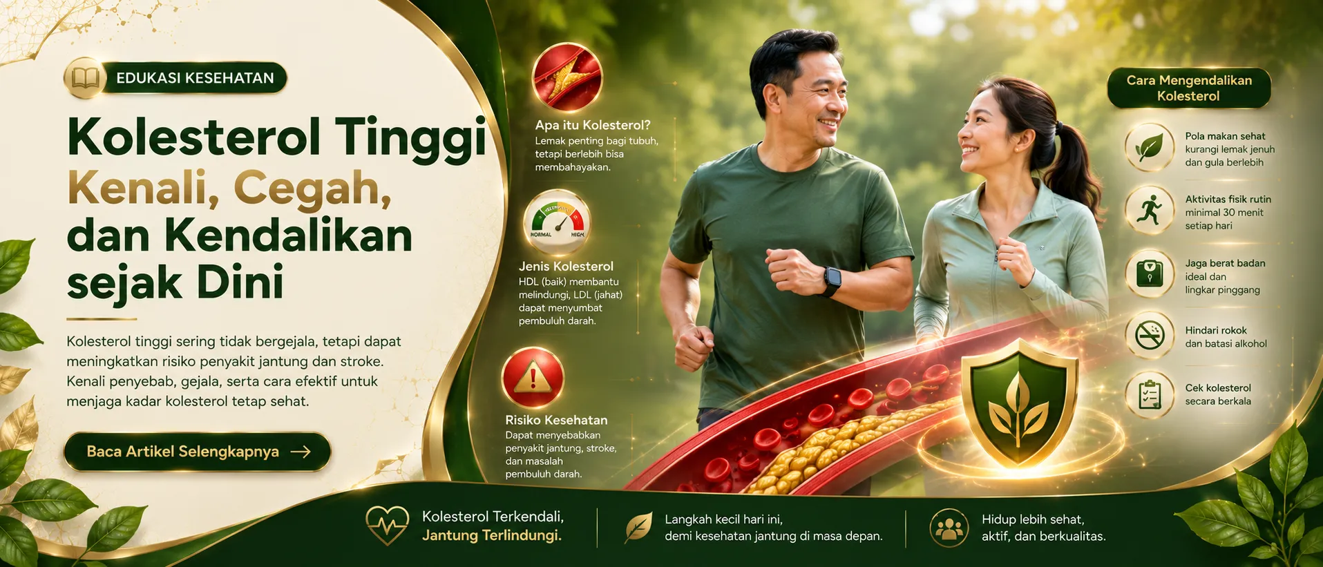 Kolesterol Tinggi Kenali, Cegah, dan Kendalikan sejak Dini