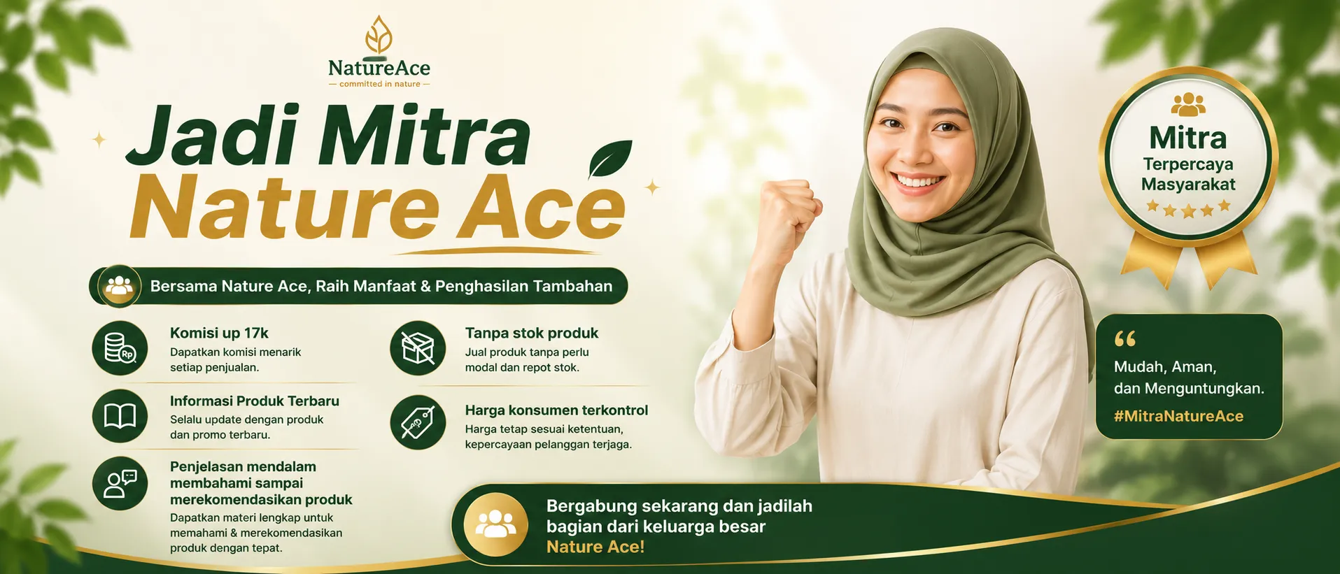 Jadi Mitra Nature Ace